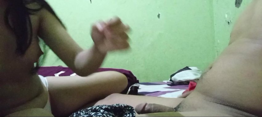 Tante Montok Dientot dari Belakang di Ruang Tamu
