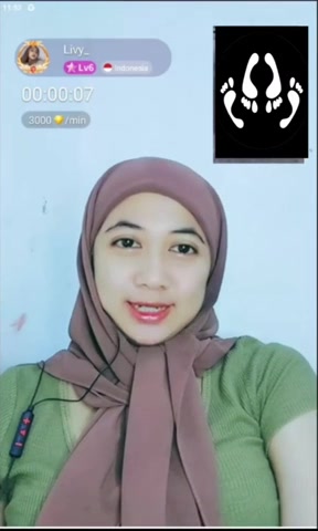 vcs livy cewek hijab cantik putih mulus