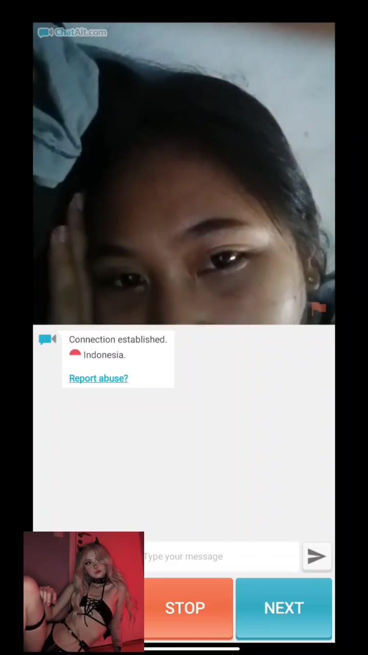 ometv ketemu istri orang pamer nenen di samping suami