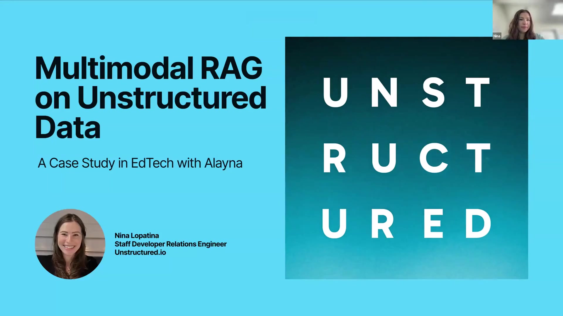 04. Cohort 1 Guest Lectures Multimodal RAG, Hybrid Search & Re-ranking Tips with LanceDB and Unstructured