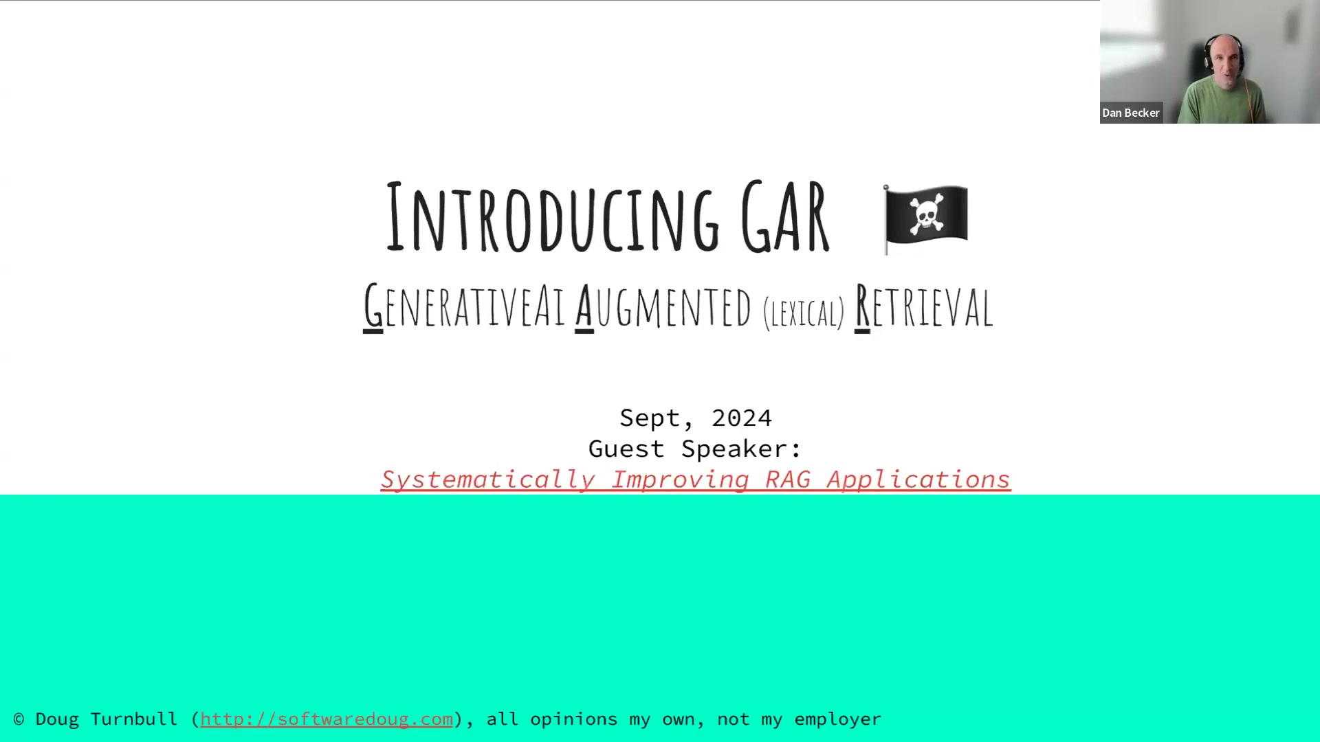 07. Cohort 1 Guest Lectures Boosting BM25 with Generative AI Insights from Doug Turnbull