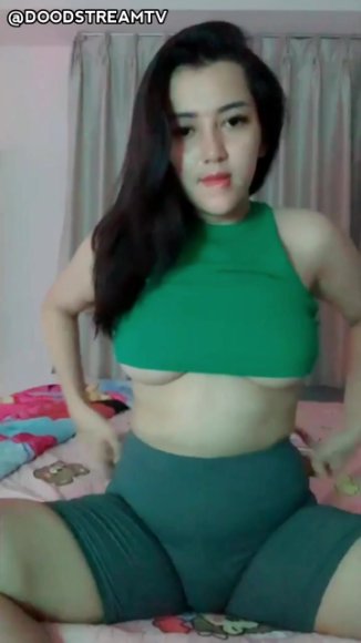 Mbak Binal Live Show Buka CD di Taman Belakang